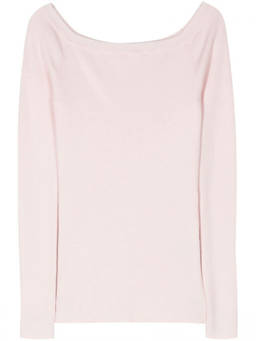 Parosh - Light Pink Cotton Blend Sweater (S)