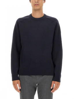 Theory - Navy Blue Solid Sweater