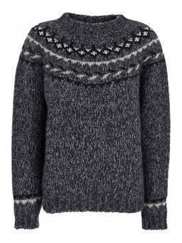 Parosh - Grey Knitted Sweater (M)