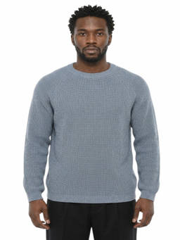 Woolrich - Blue Crew Neck Sweater