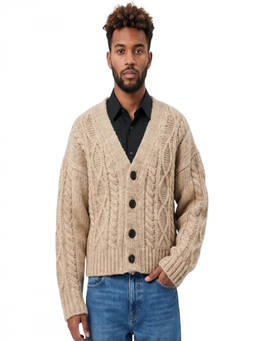 Dsquared2 - Beige V Neck Cardigan