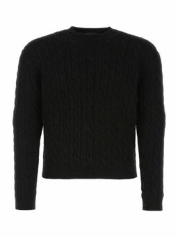 PRADA - Black Wool Blend Sweater