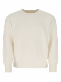 PRADA - Ivory Stretch Wool Blend Sweater