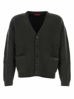 Gucci - Green V Neck Cardigan
