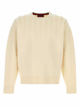 Gucci - Off White Textured Sweater