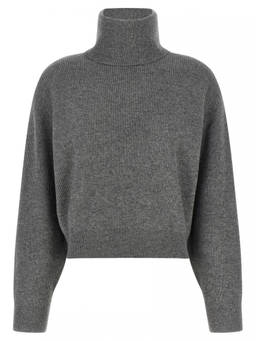 Brunello Cucinelli - Grey Knitted Turtle Neck Sweater (XS)