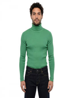 OFF-WHITE - Green Turtle Neck Sweater