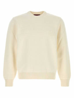 Gucci - Off White Logo Sweater
