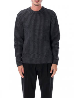 A.P.C. - Dark Grey Knitted Sweater