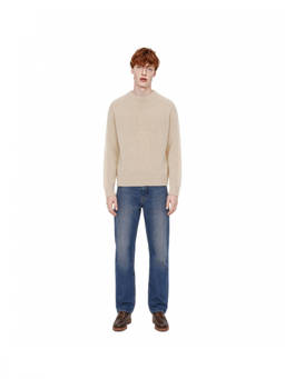 A.P.C. - Off White Knitted Sweater