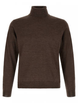 Zanone - Dark Brown Turtle Neck Sweater