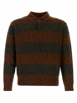 Etro - Brown Paisley Print Sweater