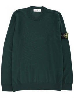 Stone Island - Green Crew Neck Sweater (S)