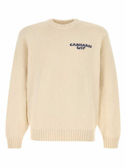 Carhartt WIP - Beige Logo Embroidered Sweater (XL)
