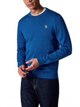 Ps By Paul Smith - Blue Crew Neck Sweater