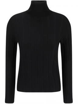 Allude - Black Wool Sweater