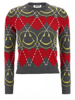 Moschino - Multicolour Smiley Sweater