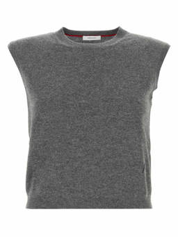 Ferragamo - Grey Stretch Wool Blend Vest