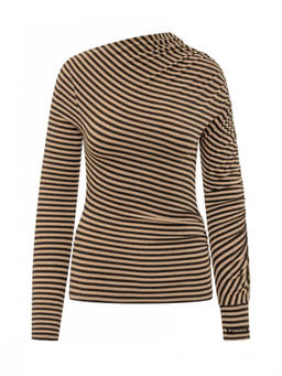 Pinko - Brown Stripes Other Sweater
