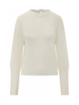 Lanvin - Off White Knitted Crew Neck Sweater