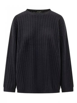 Fabiana Filippi - Black Knitted Crew Neck Sweater