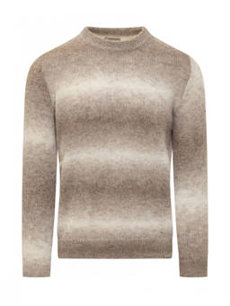 Woolrich - Brown Ombre Crew Neck Sweater (L)