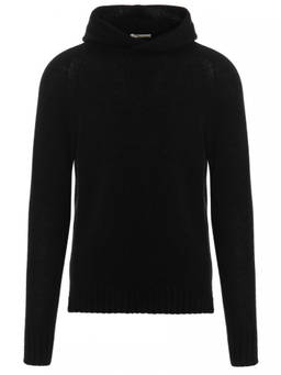 Ma'ry'ya - Black Hooded Sweater (XL)