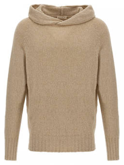 Ma'ry'ya - Beige Hooded Sweater (XL)