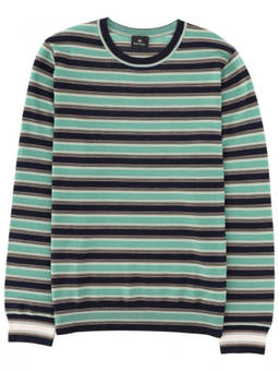 Paul Smith - Green Stripes Sweater