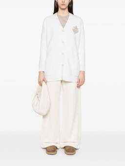 Max Mara - White Ravello Cardigan (S)