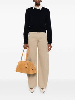 Toteme - Dark Blue V-Neck Sweater