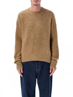 AMI Paris - Brown Crew Neck Sweater (XL)
