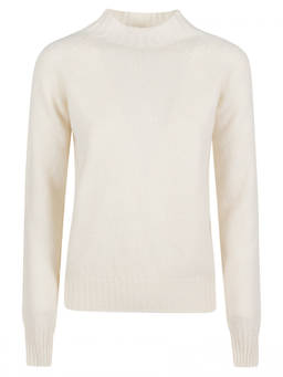 Drumohr - Beige Crew Neck Sweater