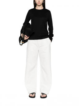 HERSKIND - Black Crew Neck Sweater