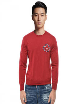 Dsquared2 - Red Crew Neck Sweater