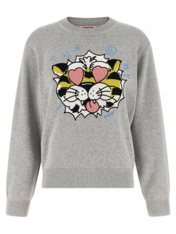 Kenzo - Grey Crew Neck Sweater