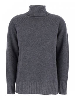 Twinset - Grey Turtle Neck Sweater