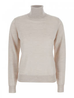 Parosh - Beige Turtle Neck Sweater