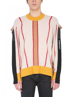 Ambush - Beige Crew Neck Sweaters (S)