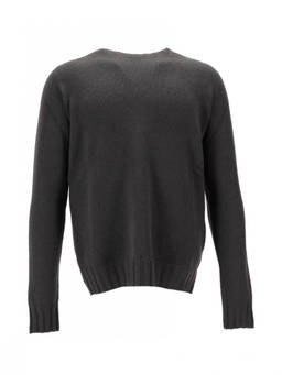 La Rose - Grey Crew Neck Sweaters