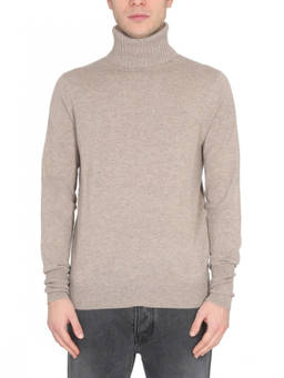 Ballantyne - Beige Turtle Neck Sweater (XL)