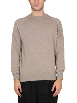 Drumohr - Beige Crew Neck Sweaters (M)