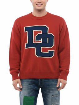 Dsquared2 - Red Crew Neck Sweater