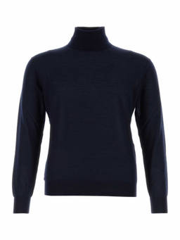 Saint Laurent - Blue Turtle Neck Sweater