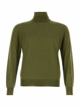 Saint Laurent - Green Turtle Neck Sweater