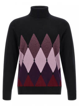 Ballantyne - Black Turtle Neck Sweater