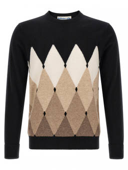 Ballantyne - Black Crew Neck Sweater