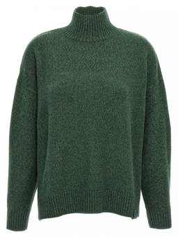 Victoria Beckham - Dark Green Convertible Sweater