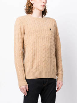 POLO RALPH LAUREN - Ralph Lauren Beige Crewneck Pullover