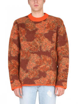 ERL - Orange Crew Neck Sweaters